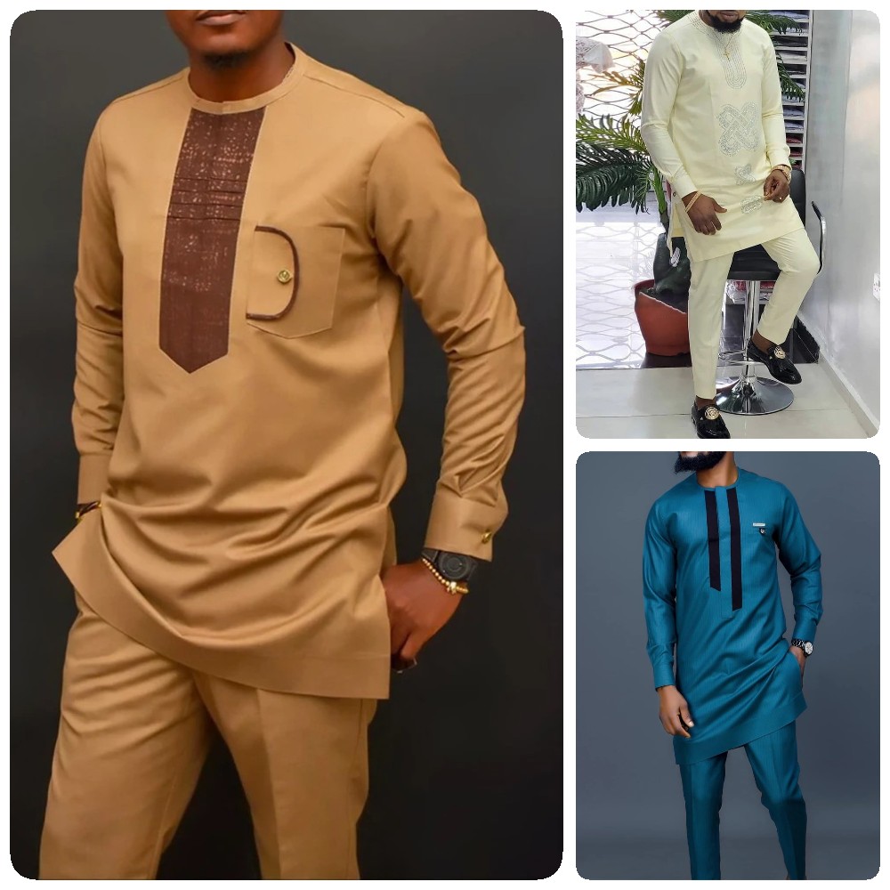 Dashiki Shirt Men - Dashiki-Vêtements africains à manches longues pour