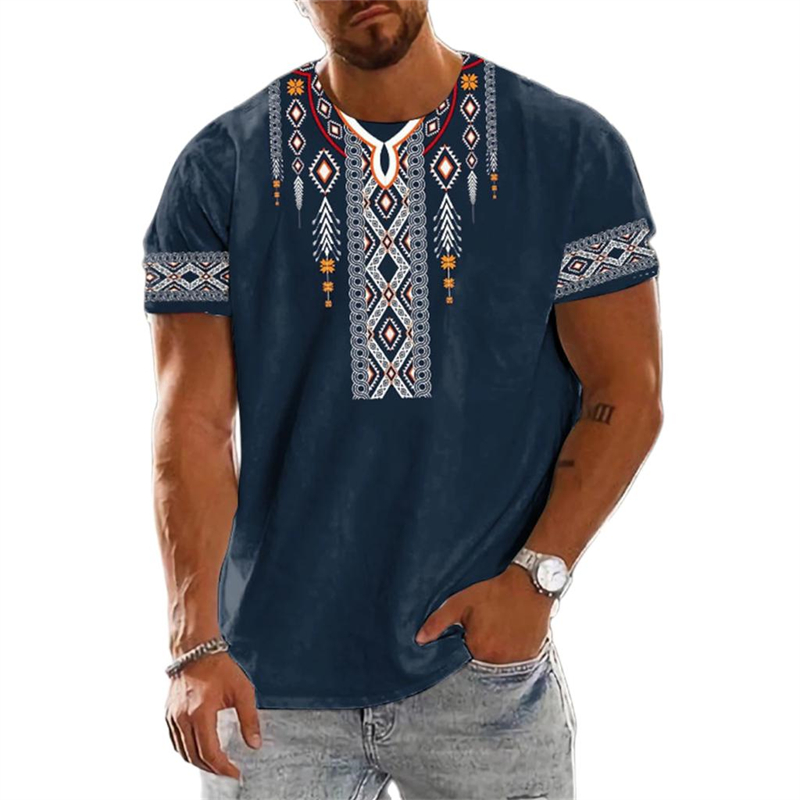 Ethnic Fashion Trends 2025 - Tendance 2025 Vintage ethnique graphique T-Shirt