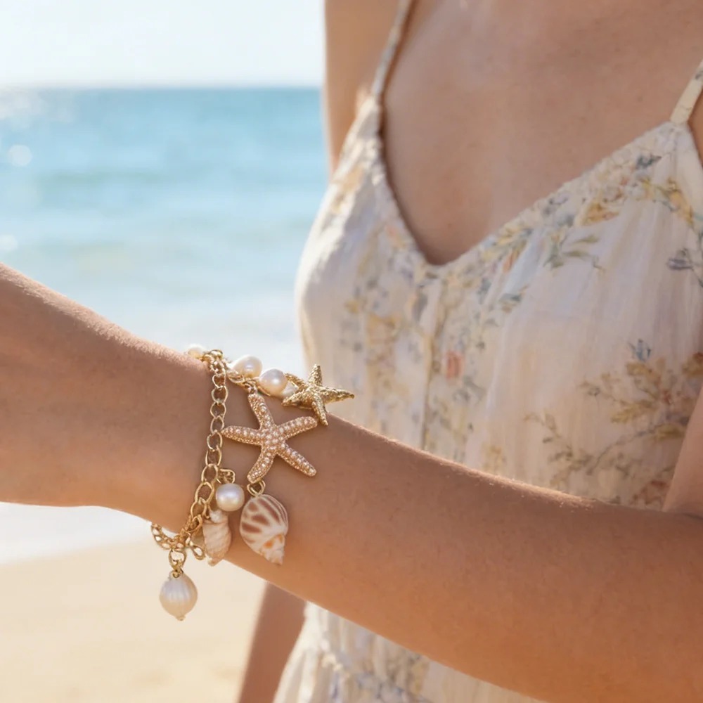 Bracelet pour femme style plag - Ethnic Fashion Wear For Women avis et prix