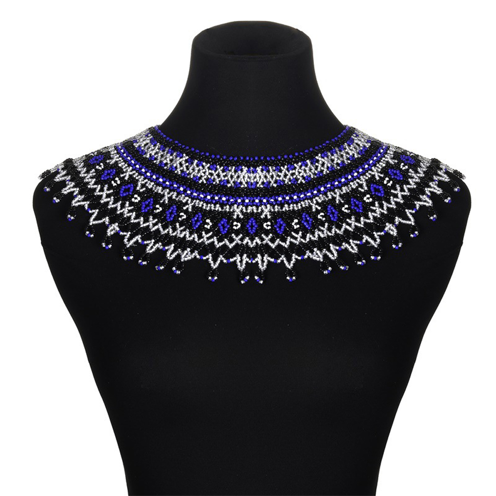 Collier bavoir en perles color - Ethnic Fashion Trends 2025 avis et prix