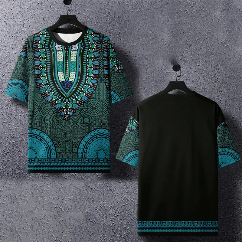 T-shirt d'été Harajuku pour ho - Dashiki Shirt Men avis et prix