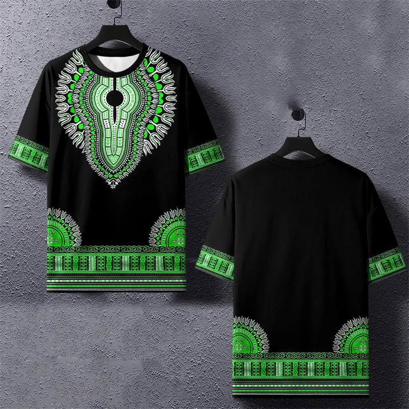 T-shirt d'été Harajuku pour ho - Dashiki Shirt Men avis et prix